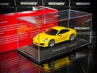 Herpa 1/43 Porsche 911 991 Carrera 4S 黃