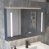 superior productsSmart Bathroom Cabinet Mirror Cabinet Separate Wall-Mounted Bathroom with Light Defogging Cosmetic Mirr