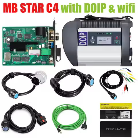 DOIP MB star c4 plus DOIP multiplexer with wifi SSD software SD Connect C4 OBD2 scanner Diagnostic T