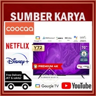 Promo 70Y72 Coocaa Led 4K Uhd Google Smart Tv 70 Inch Digital