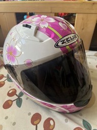 Zeus 櫻花圖案 賽車頭盔