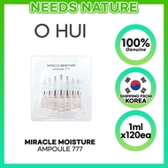 [OHUI] O HUI Miracle Moisture Ampoule 777   1ml X 120    Moisturizing / dry skin solution