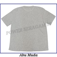 Kaos Polos Pria Bigsize Jumbo Kaos Katun Polos Lengan Pendek Ukuran Besar Kaos Polos Dalaman Pria / 