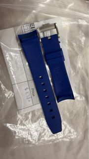 Rubber B M106 藍色錶帶