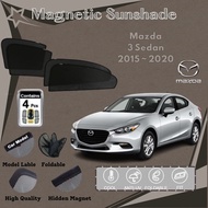 Mazda 3 Sedan 2015-2020 Epic Magnetic Sunshade [4 PCS]
