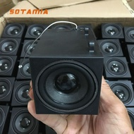 SOTAMIA 2pcs 2 Inch Full Range Passive Speaker 4 Ohm 5W Large Stroke Plus Bass Booster Disc Speaker 