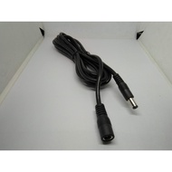 DC extension cord jack 5521 (3m 0.75mm2 18AWG 10A)/ DC extension cord jack 5521 with two male and fe
