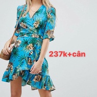 Asos blue floral dress uk return to customers