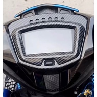 Meter Cover Frame Carbon Y15ZR  V2 Meter Y15 V2 Black Cover Set Cermin Visor Lens Yamaha Accessories