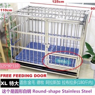 Biggest 4ft stainless steel Dog Cage LOWEST PRICE, 125cm dog cage, Large Dog Cage, Biggest Dog Cage