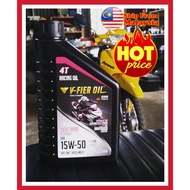 🔥V-FIER SAE 15W-50 ENJIN OIL 1.1LTR ORIGINAL 🔥VTRAX 6000
