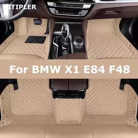 TITIPLER Custom Car Floor Mats For BMW X1 E84 F48 Auto Carpets Foot Coche Accessories