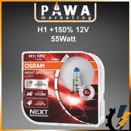 Osram 100% Authentic Night Breaker Laser +150% H1 H3 H4 H8 H11 HB3 HB4 Halogen Headlamp Bulb