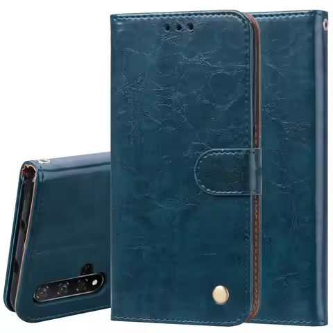 Leather Wallet Flip Case For Huawei Nova 5T Case Card Holder Magnetic Book Cover For Nova 5T 5 T Nov
