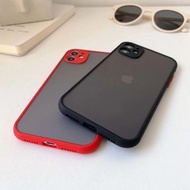 iphone 6 6s 6s plus 6 plus case hybrid - hitam iphone 6s