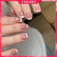 Fake nails fake nails + gluepress on nails handmade fake nails long-lasting glue waterproof fake nai