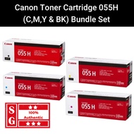 Canon Toner Cartridge 055H (Black, Yellow, Cyan & Magenta) for imageCLASS MF746Cx LBP664Cx Toner Can