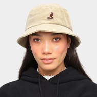 日本 Kangol 米白色燈芯絨布 Bucket 漁夫帽