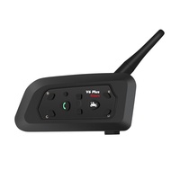 V6V6plus Motorcycle Helmet Intercom Headset 1-to-5 Real-time Intercom 1500m Music Sharing