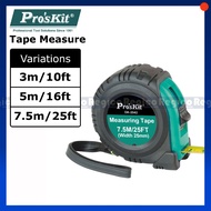 Proskit Tape Measure mm inches 3m 5m 7.5m DK-2060 DK-2041 DK-2042 Regico Hardware