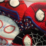!! Handmade spiderman beanie (video, real photo at the end)