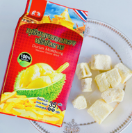 ทุเรียนอบแห้ง ฟรีชคราย Durian Monthong Vacuum freeze dried ขนมกินเล่น หอม อร่อย (สินค้าโปรโมชั่น) 35g