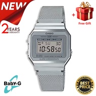 [2YEARS WARRANTY] Jam Tangan Perempuan Casio Women Fashion Watches Count Down Waterproof Watch Stain