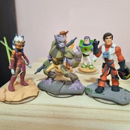 Disney Infinity Star Wars preloved toy collection