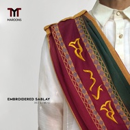 Maroons- UP Sablay University of the Philippines ( Embroidered Baybayin)