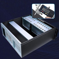 [tenlzsp0bc] Server Industrial Control Case 4U Rackmount Steel Cabinet Secure Lock Efficient Cooling