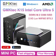 GMKtec K15 Intel Core Ultra 5 125U MINI PC OCulink 2*DDR5 3*M.2 2280 SSD WIFI6E BT5.2 Desktop Gaming