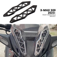 Suitable for YAMAHA XMAX300 X-MAX 300 2023 New Style Front Windshield Bracket Deflector Bracket Protector Bracket
