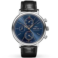 Iwc IWC IWC Baitao Fino Blue Face Chronograph Automatic Mechanical Men's Watch IW391036