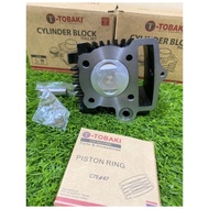 TOBAKI CYLINDER BLOCK SET STANDARD HONDA C70 HONDA BULAT BLOCK STANDARD TOBAKI SIZE 47mm Block GBO/C