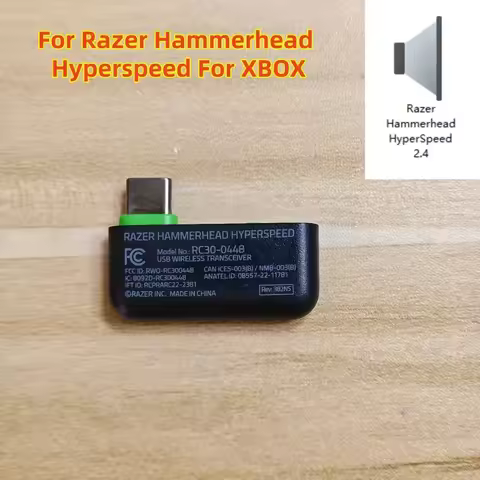 USB Dongle Receiver adapter RC30-0448 For Razer Hammerhead HyperSpeed wireless Gaming Earbuds For PC