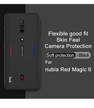 ZTE Nubia Red Magic 7 / 7 Pro / 6 / 6 Pro / 6R / 5G - Imak UC-1 Frosting Case Full Coverage Casing Cover Soft Black TPU Shock Resistant Matte Anti Slip Lanyard Hole Button Protection Impact