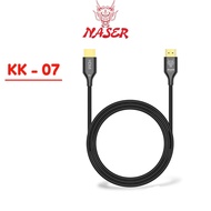 NASER HDMI CABLE 8K KK-07 1.5M HDMI to HDMI Cable/ Supports 8K UHD 3D and Ethernet Resolution Full H