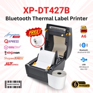 XP-DT427B Bluetooth / USB Thermal Label Printer/ 4 inch Shipping Label Printer / AWB Printer/100-240