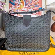 99新✨Goyard/戈雅 Musette老花斜挎馬鞍包單肩包Evelyne伊芙琳29