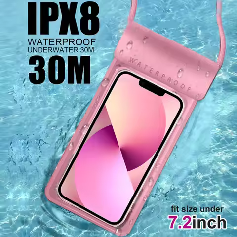 IPX8 Universal Waterproof Mobile Phone Case For iPhone 13 WaterProof Bag For iPhone 13 14 15 16 17 P
