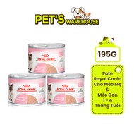 Pate Royal Canin Mother & Baby for Mother Cats & Kittens 1 - 4 Months Old, 195g Can