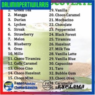 1kg POWDER DRINK / FlavorED DRINK POWDER [Code 1|Code 2|Code 3|Code 4|Code 5|Code