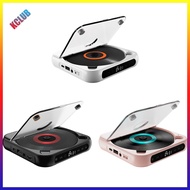 Bluetooth-Compatible CD Player A-B Repeat Desktop CD Player Memory Function Sound Speaker Gift For Friend Family Student