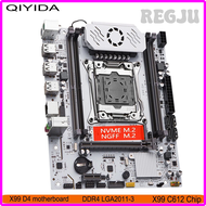 REGJU QIYIDA X99 Motherboard DDR4 RAM Support LGA 2011-3 Xeon E5 V3 V4 NVME M.2 Slot Processor X99 C