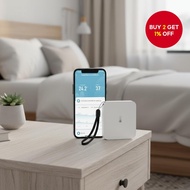 GIRIER  ZigBee Tuya , Alexa、Hey Google、Home Assistant  GIRIER Sensor Suhu dan Kelembapan Pintar ZigB