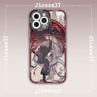 Square Edge iPhone Case Samsung Xiaomi Oppo Demonic Patriarch character Wei Wuxian Wei Ying Wei Ying