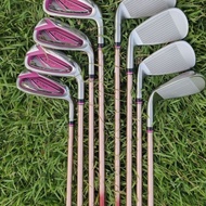 8PCS XXIO MP1200 Women Golf Iron Set 5 6 7 8 9 P A S Iron LADY Graphite Steel Shaft Golf Iron Set Ri