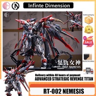 Lnfinte Dimension RT-002 NEMESIS SNAA Infinite Dimension Goddess of Revenge Assembly Model 1/100 Ass