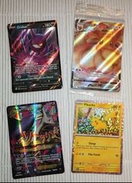 S32 拉帝歐斯 Mega M Latios EX (前小點凸起 後有一白點) 整體仍靚 $800 / 比卡超 麥當勞 特典卡 Pikachu 2024 McDonald Promo $120 / 伊