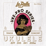 Set of 2 Labella Tenor/Concert Ukulele String set with wounded G